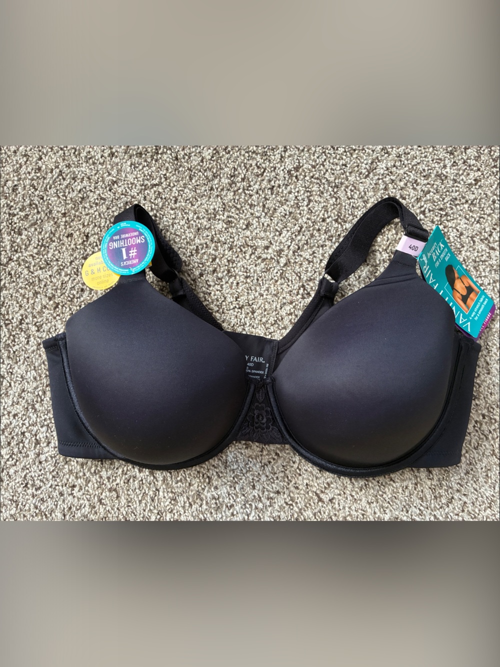 🦋 NWT $50 Vanity Fair Bra